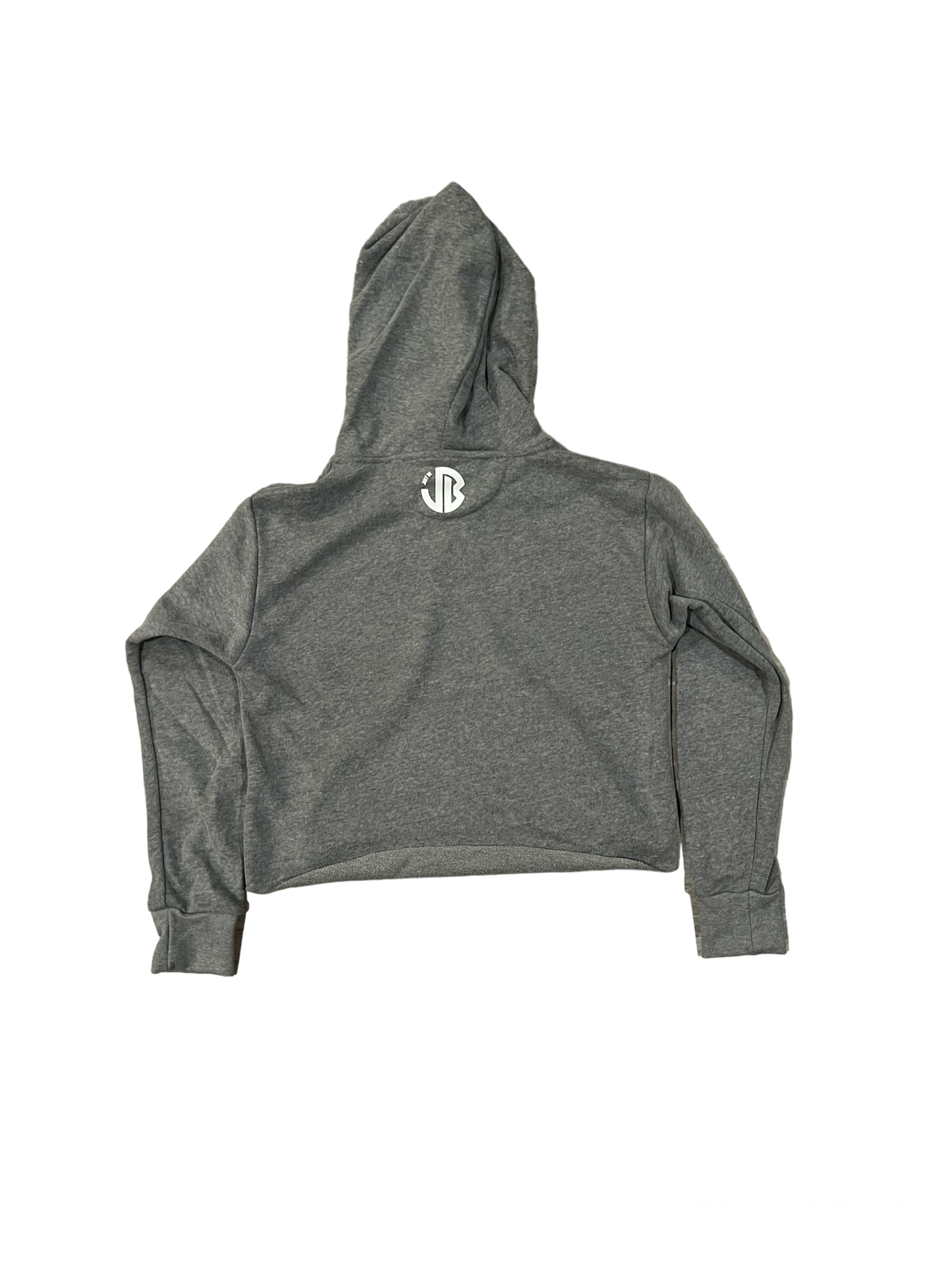 JUSTBE Grid Crop Hoodie