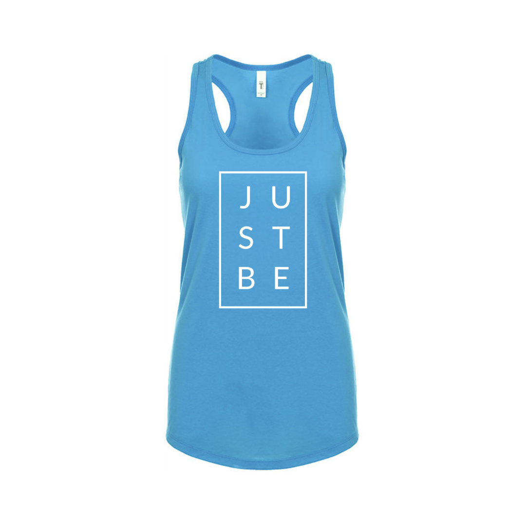 JUSTBE Grid Racerback Tank