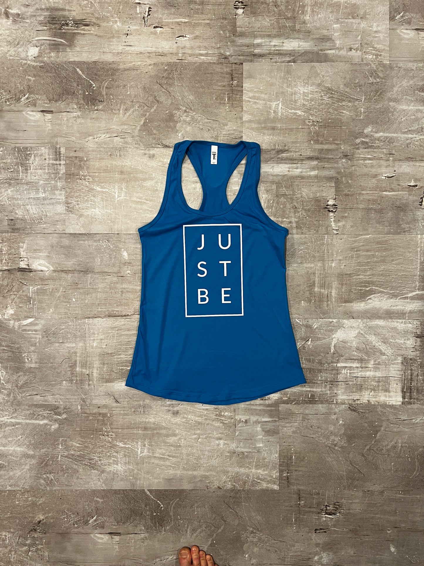JUSTBE Grid Racerback Tank