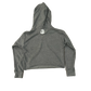 JUSTBE Grid Crop Hoodie