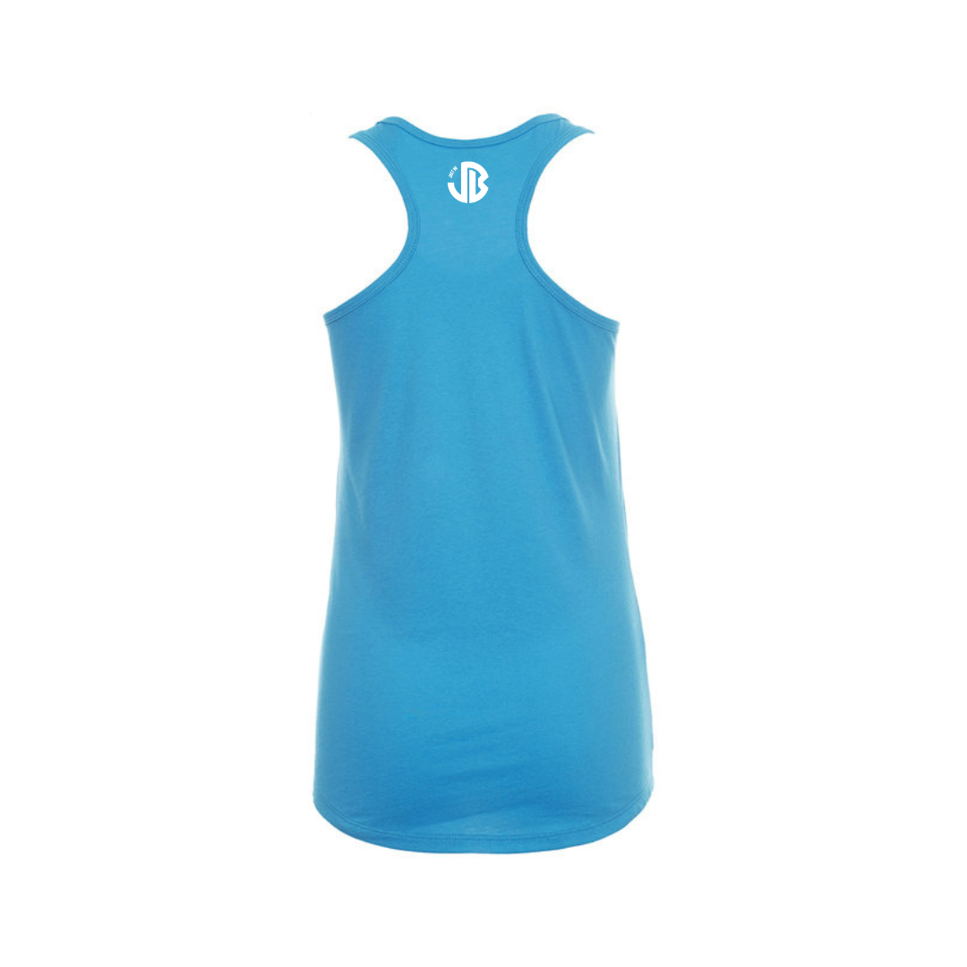 JUSTBE Grid Racerback Tank