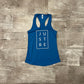 JUSTBE Grid Racerback Tank